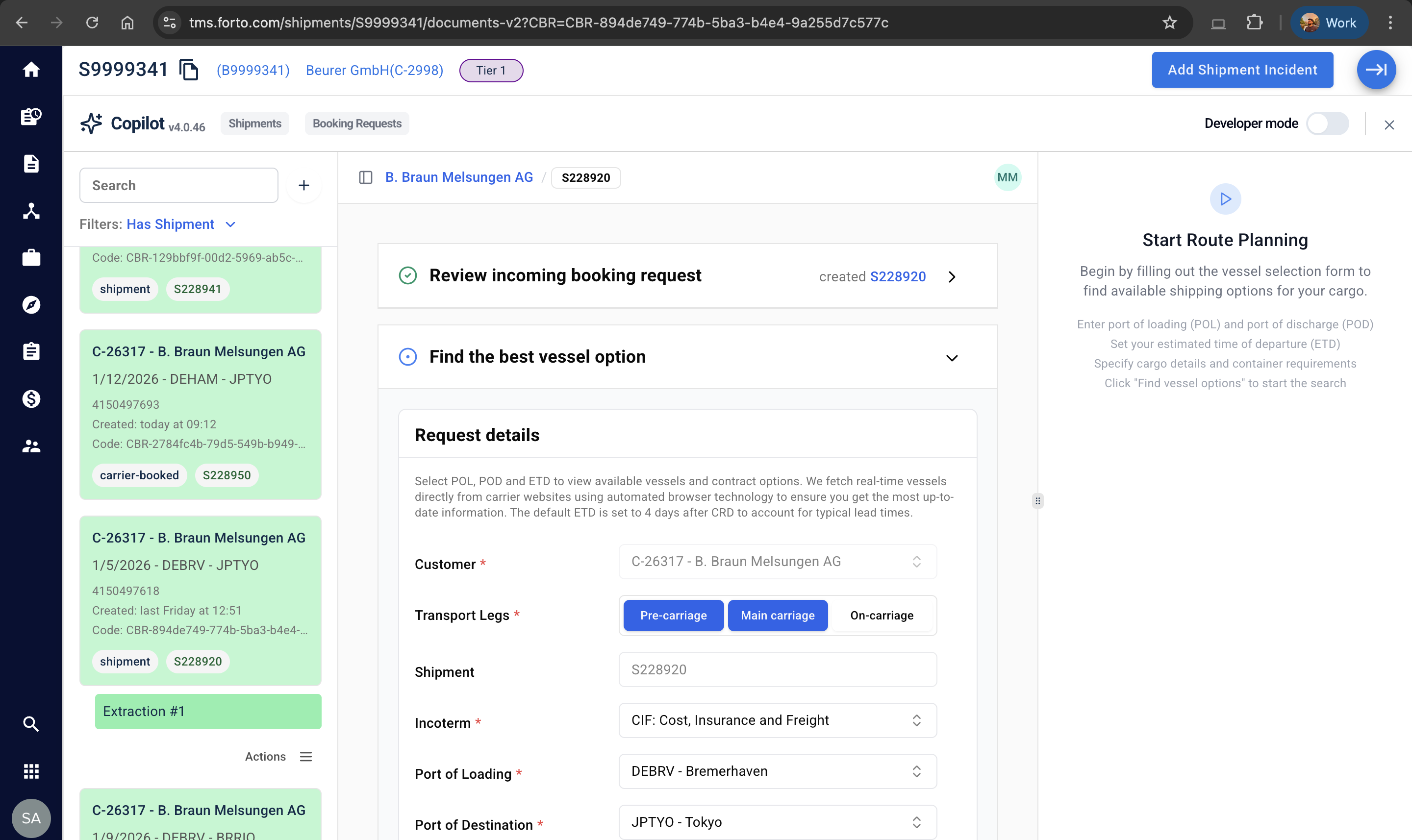 Workflow UI interface